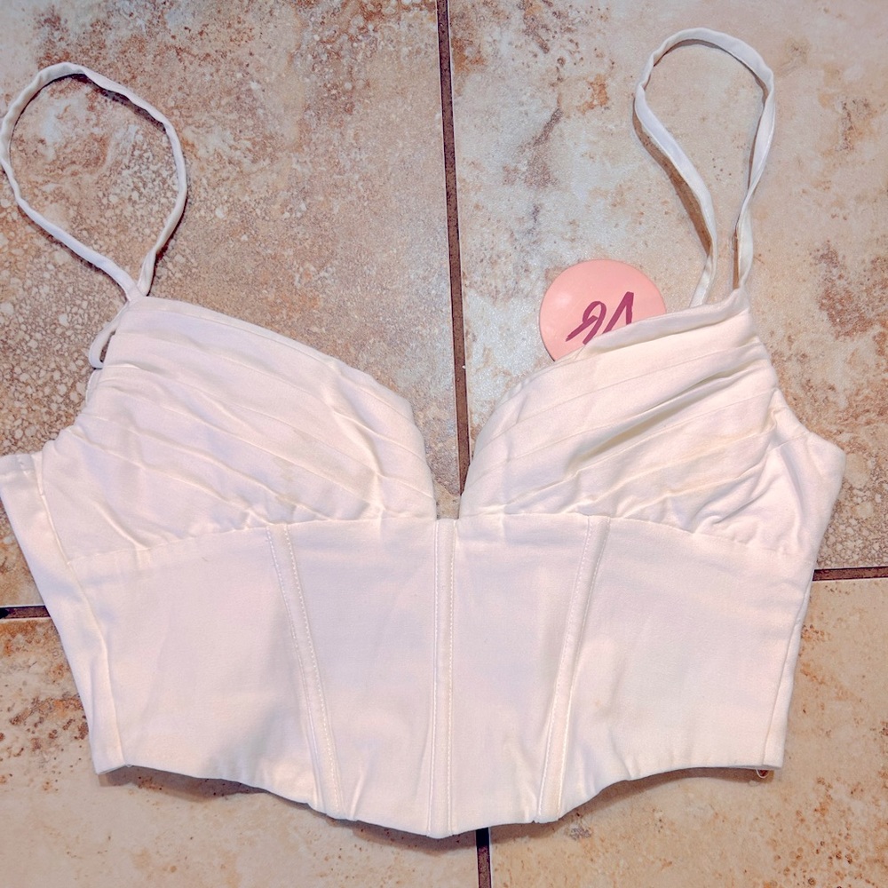 VRG GRL Corset Crop Tank US Size 8/ AU 12